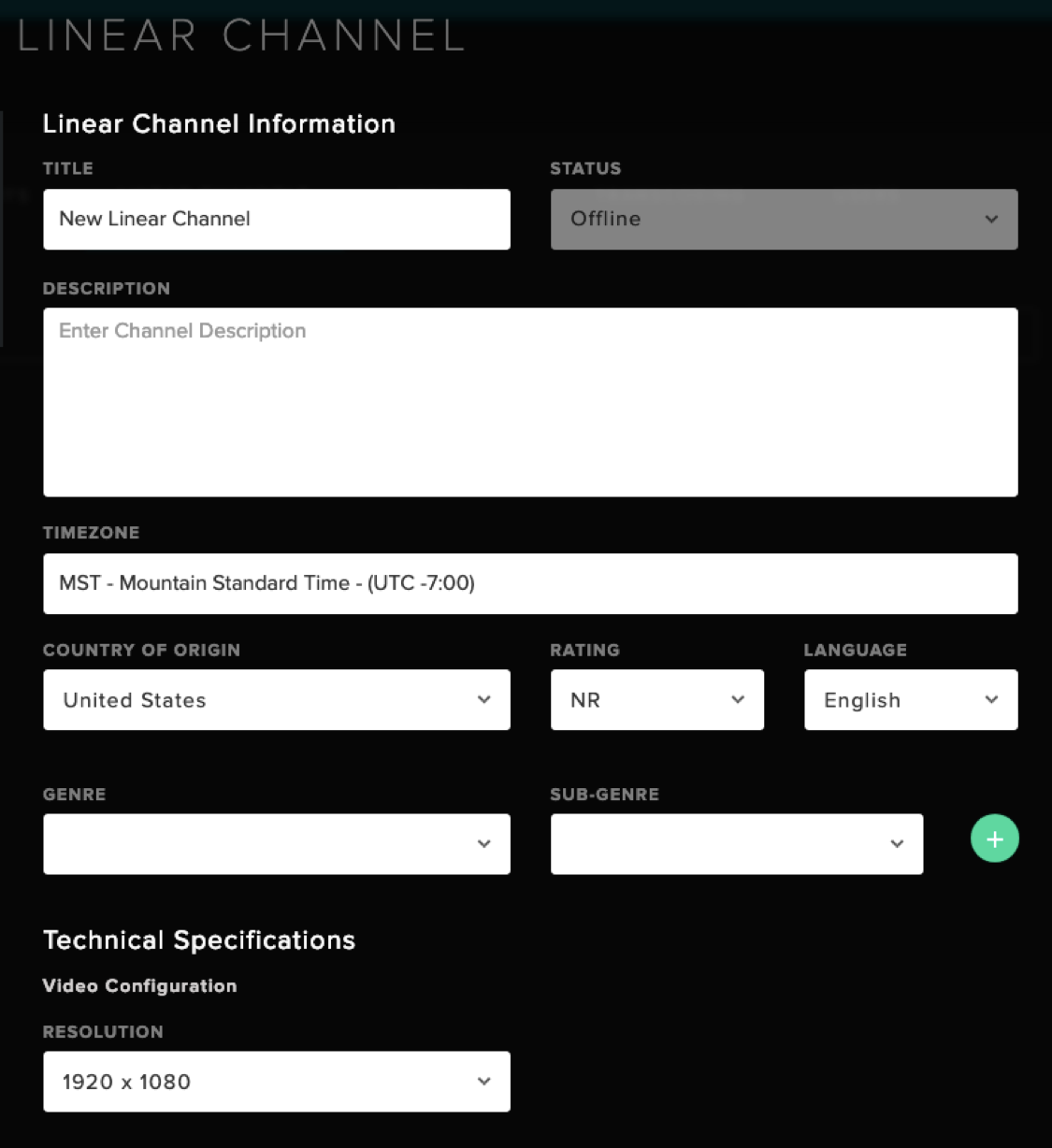 Linear Channel Management